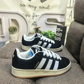 Adidas Campus Black and White Lifestyle Sneakers