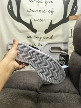 Adidas Campus Black and White Lifestyle Sneakers 4