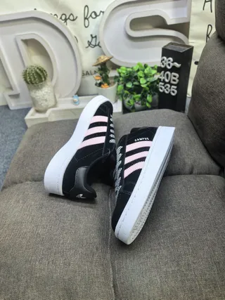 Adidas Campus Black and White Lifestyle Sneakers 6