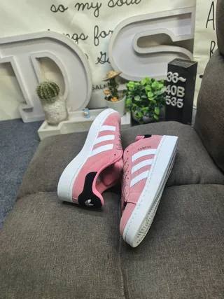Adidas Campus Black and White Lifestyle Sneakers 16