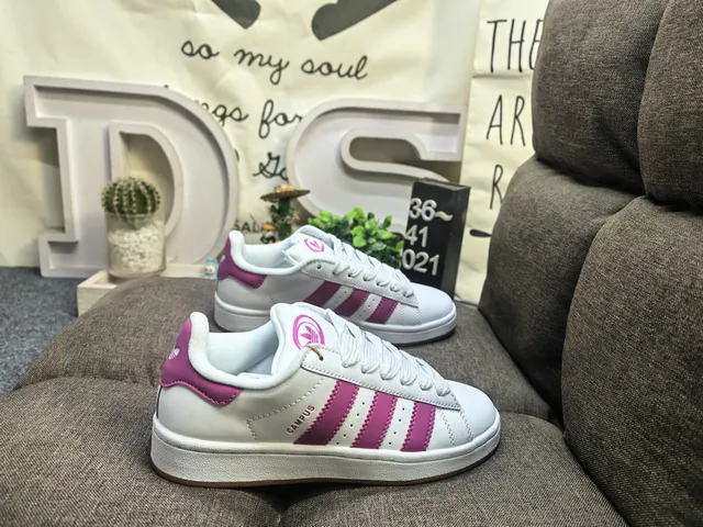 Adidas Campus Black and White Suede Lifestyle Sneakers 11