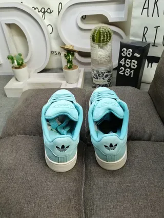 Adidas Campus Light Blue Suede Lifestyle Sneakers 8