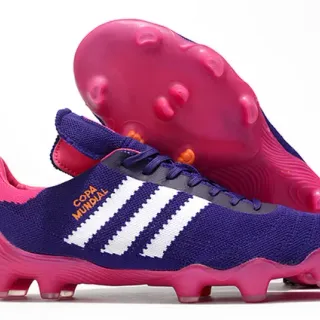 Adidas Copa Mundial Purple Pink Firm-Ground Soccer Shoes
