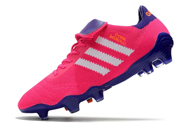 Adidas Copa Mundial বেগুনি গোলাপি Firm-Ground ফুটবল জুতা 3