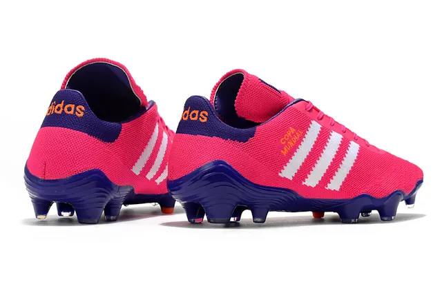 Adidas Copa Mundial বেগুনি গোলাপি Firm-Ground ফুটবল জুতা 5