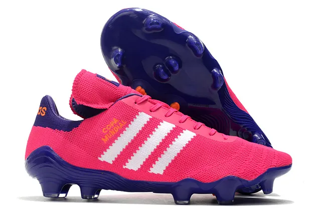 Adidas Copa Mundial বেগুনি গোলাপি Firm-Ground ফুটবল জুতা 6