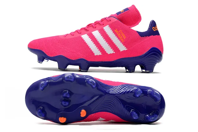 Adidas Copa Mundial বেগুনি গোলাপি Firm-Ground ফুটবল জুতা 7