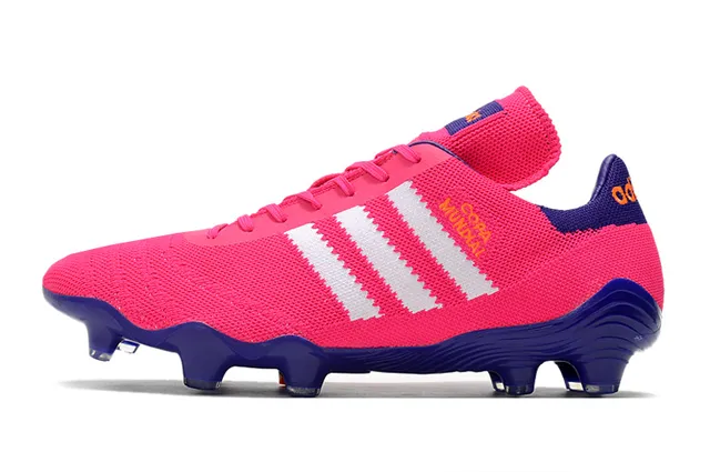 Adidas Copa Mundial বেগুনি গোলাপি Firm-Ground ফুটবল জুতা 8