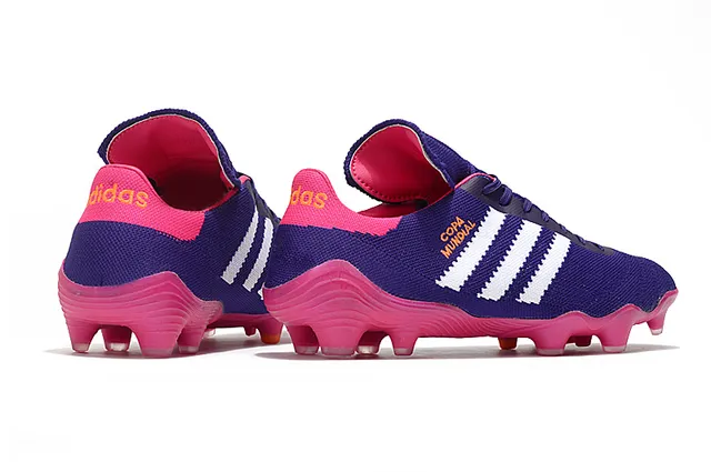 Adidas Copa Mundial বেগুনি গোলাপি Firm-Ground ফুটবল জুতা 12