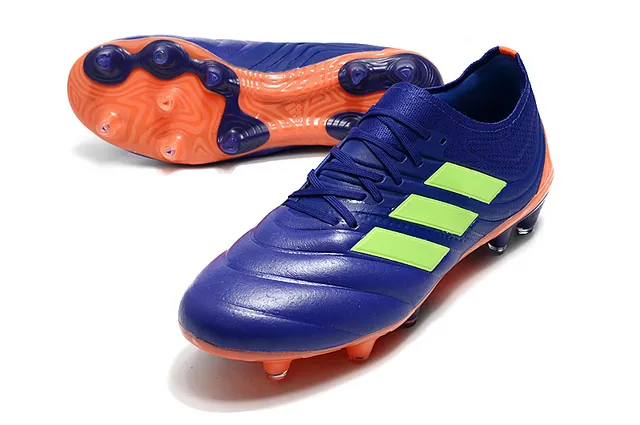 Adidas Copa Pure Blue Lime Orange Firm-Ground ফুটবল জুতা 11