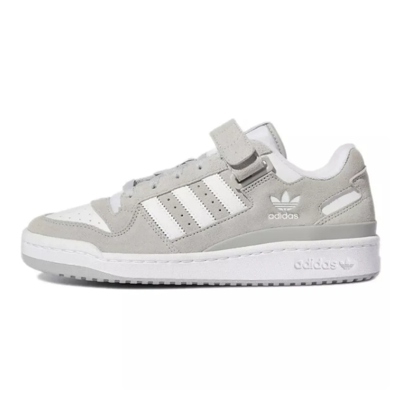 Adidas Forum Low Off-White and Teal Green Lifestyle Sneakers 5