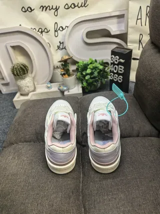 Adidas Forum Low Off-White Pink Lavender Lifestyle Sneakers 8