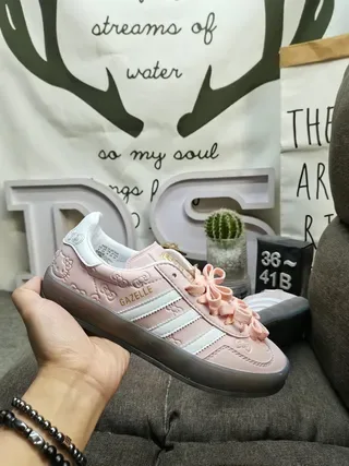 Adidas Gazelle Red and White Lifestyle Sneakers 15