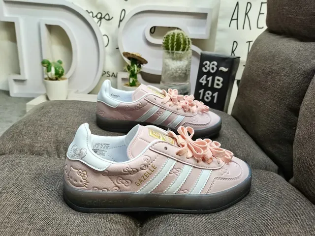 Adidas Gazelle Red and White Lifestyle Sneakers 21