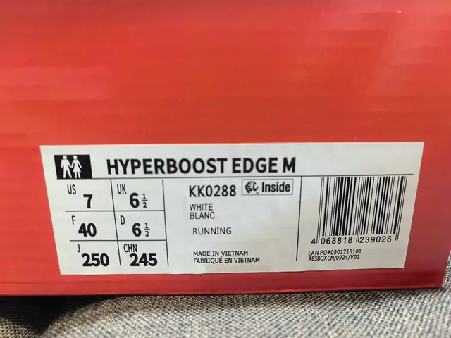 Adidas Hyperboost Black and Gray Chunky Sneakers 12