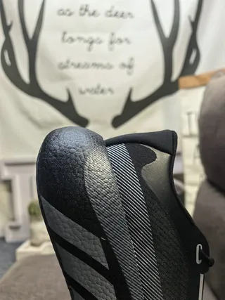 Adidas Hyperboost Black and Gray Chunky Sneakers 23