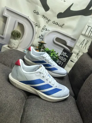 Adidas Lightstrike White Blue Red Lifestyle Sneakers 9