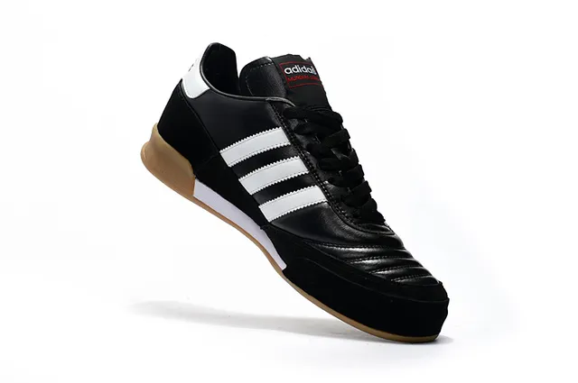 Adidas Mundial Goal Chaussures de football indoor Noir/Blanc 10