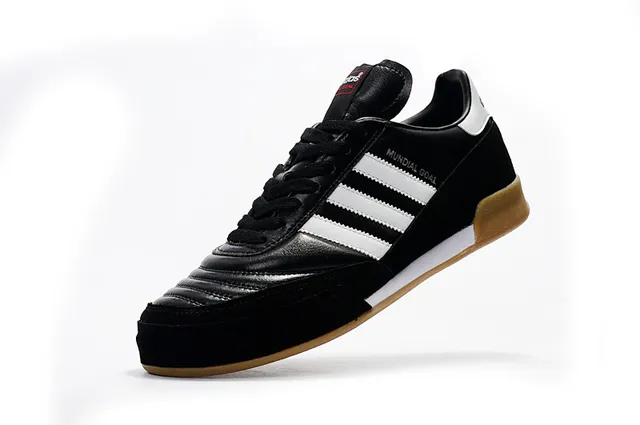 Adidas Mundial Goal Chaussures de football indoor Noir/Blanc 11