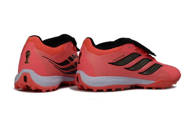 Adidas Predator Coral Pink Turf Soccer Shoes 5