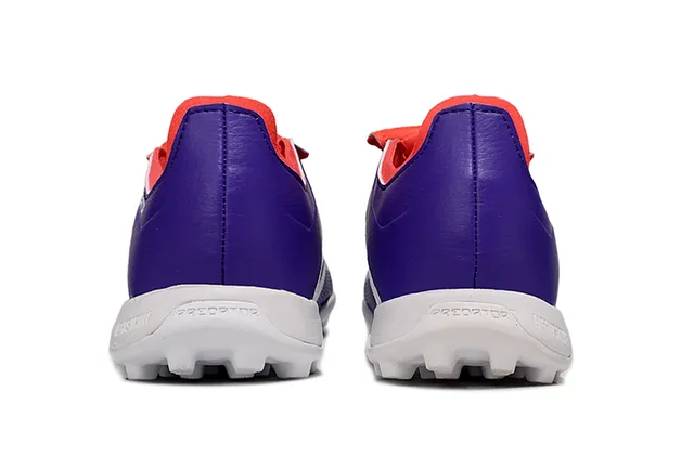 Adidas Predator Purple White Red Turf Chaussures de football 5