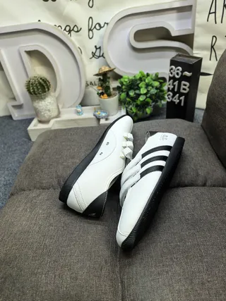 Adidas Red White Low-Top Velcro Strap Closure Lifestyle Sneakers 16