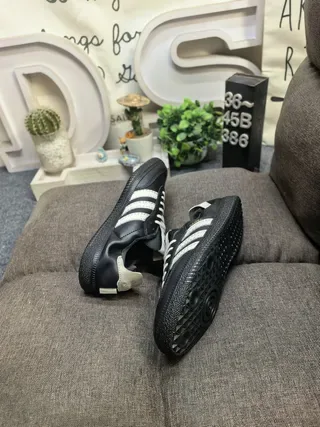 Adidas Samba Black and Cream Lifestyle Sneakers 6