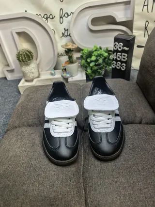 Adidas Samba Black and White Lifestyle Sneakers 10
