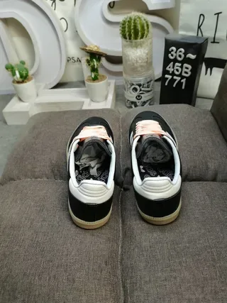 Adidas Samba Black White Peach Pink Lifestyle Sneakers 8