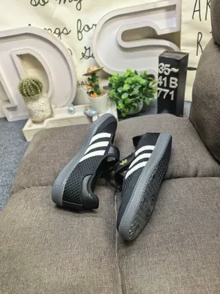 Adidas Samba Classic Black and Cream Lifestyle Sneakers 6