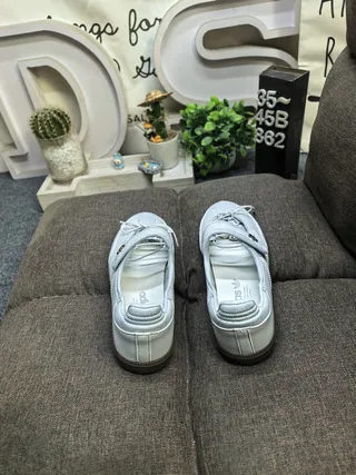 Adidas Samba Light Gray Lifestyle Sneakers 8