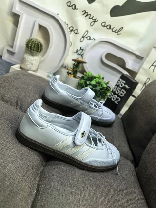 Adidas Samba Light Gray Lifestyle Sneakers 9