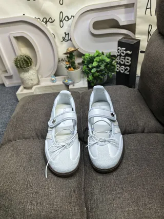 Adidas Samba Light Gray Lifestyle Sneakers 10