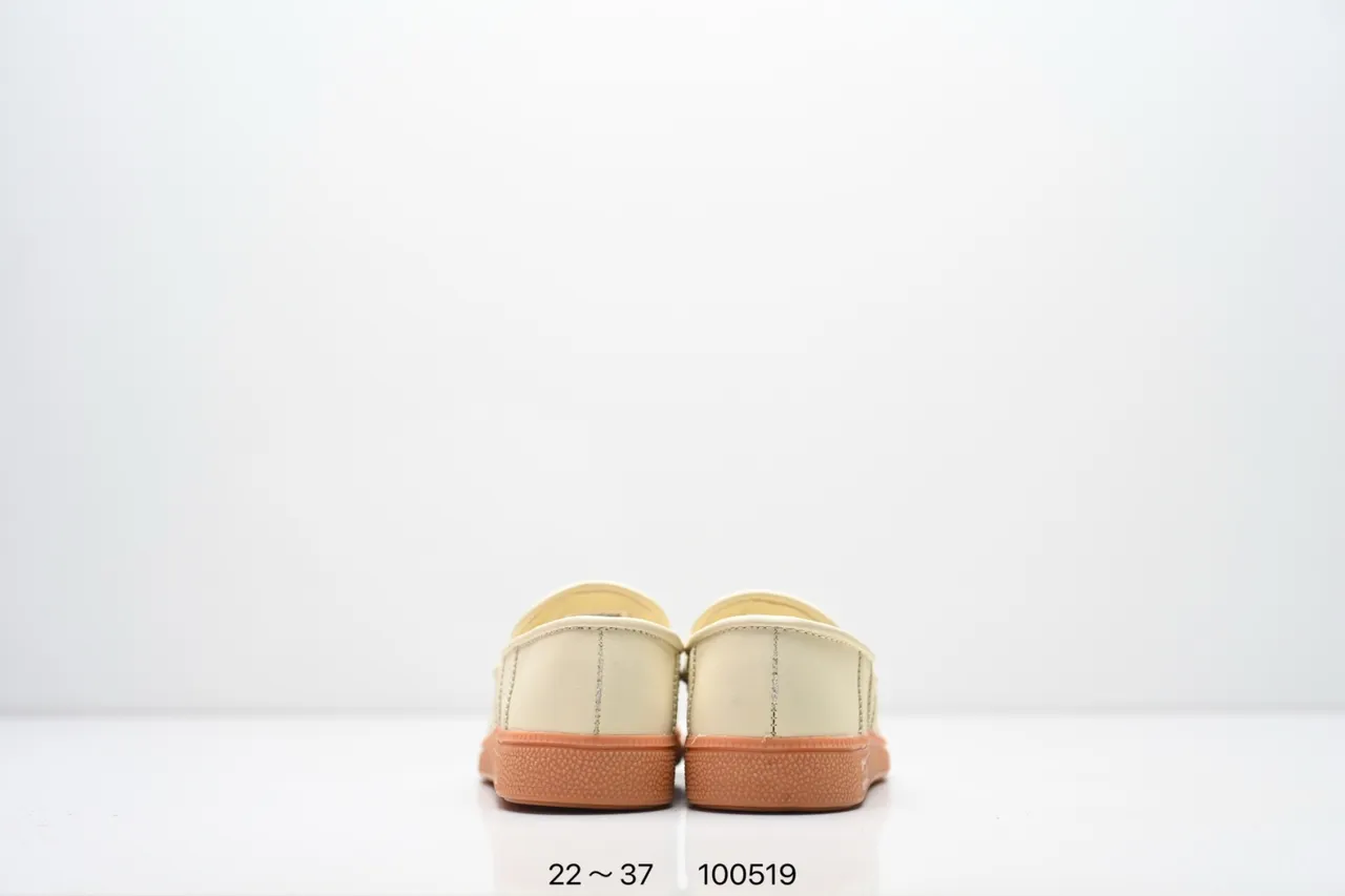 Adidas Samba Loafer Beige Brown Slip-On Padded Strap Loafer 18