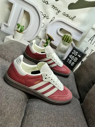 Adidas Samba Off-White Black Gray Gum Lifestyle Sneakers 9