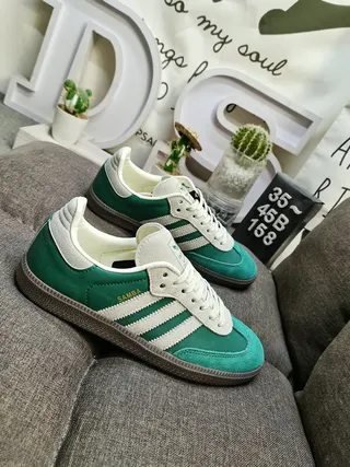 Adidas Samba Off-White Black Gray Gum Lifestyle Sneakers 19