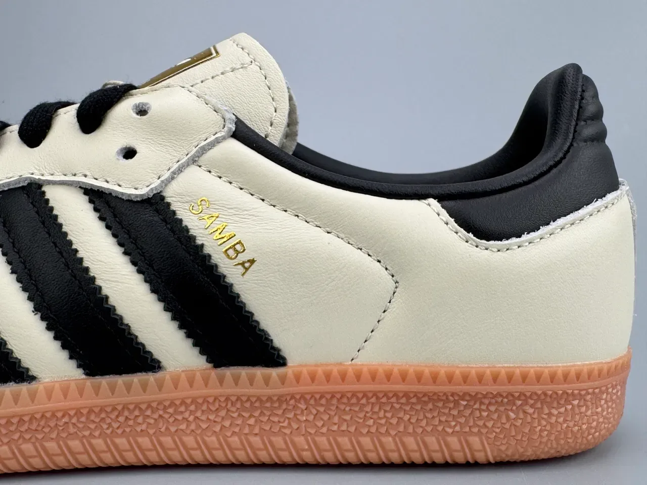Adidas Samba Off-White Black Gum Lifestyle Sneakers 7