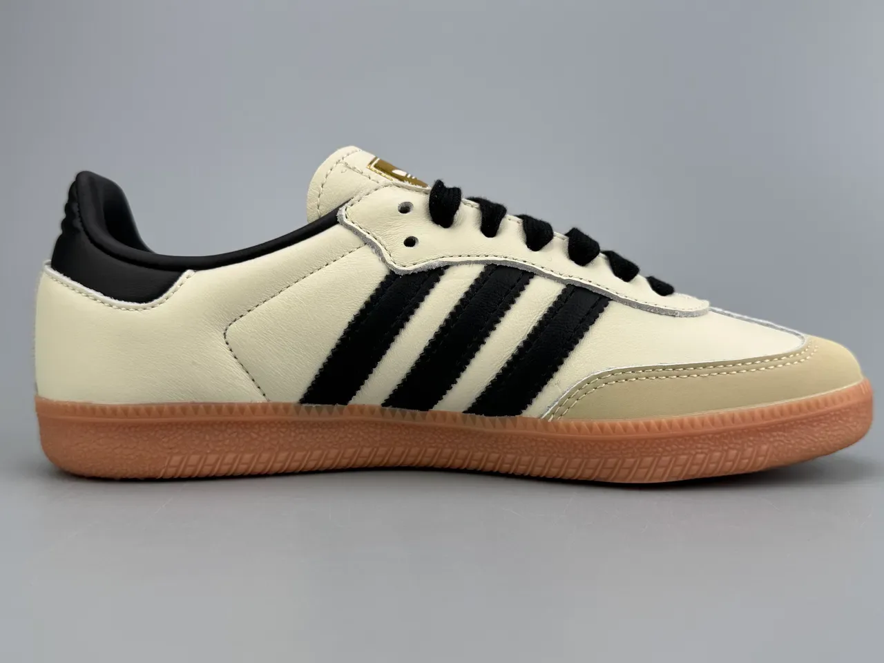 Adidas Samba Off-White Black Gum Lifestyle Sneakers 8
