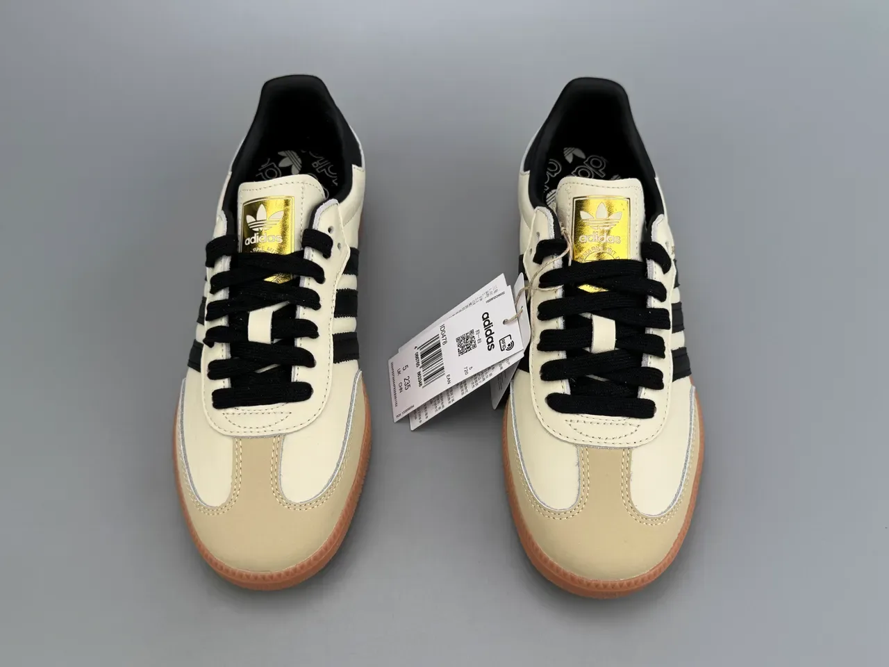 Adidas Samba Off-White Black Gum Lifestyle Sneakers 9