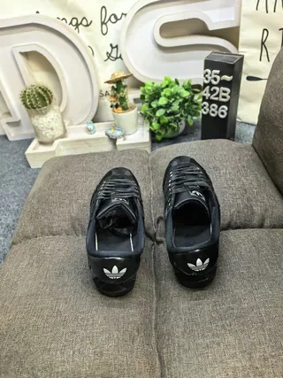Adidas Samba OG Black Embroidered Bow Lifestyle Sneakers 8