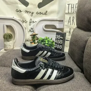 Adidas Samba OG Black Off-White Gum जीवनशैली स्नीकर