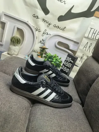 Adidas Samba OG Black Off-White Gum Lifestyle Sneakers 3