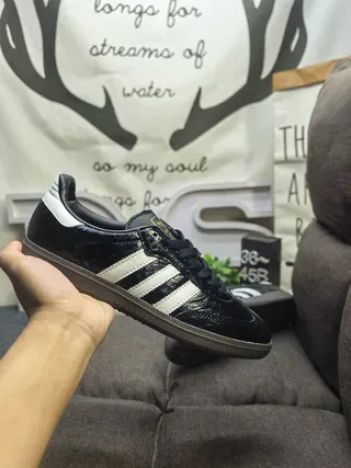 Adidas Samba OG Black Off-White Gum Lifestyle Sneakers 7