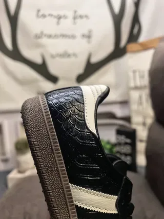 Adidas Samba OG Black Off-White Gum Lifestyle Sneakers 9