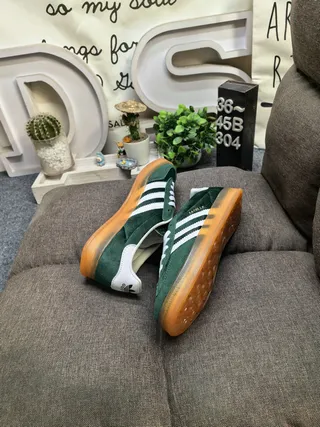 Adidas Samba OG Forest Green White Gum Lifestyle Sneakers 6