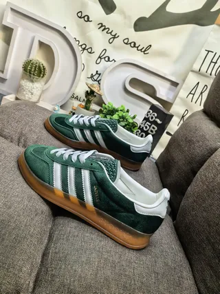 Adidas Samba OG Forest Green White Gum Lifestyle Sneakers 7