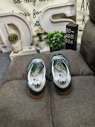 Adidas Samba OG Forest Green White Gum Lifestyle Sneakers 8