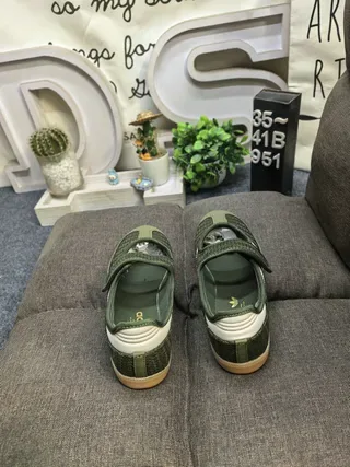 Adidas Samba OG Olive Green White Lifestyle Sneakers 8