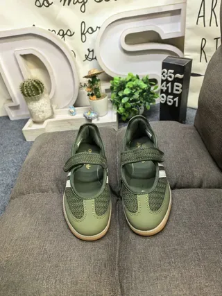 Adidas Samba OG Olive Green White Lifestyle Sneakers 10