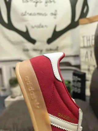 Adidas Samba OG Red and White Lifestyle Sneakers 3